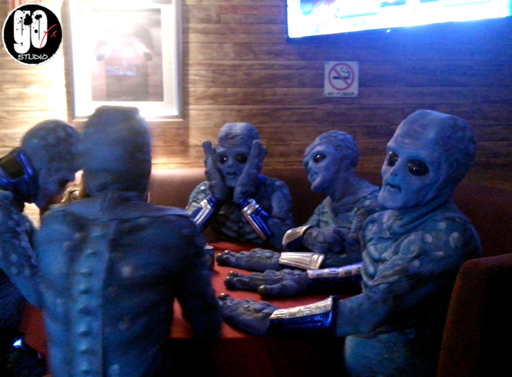 Aliens-restaurante